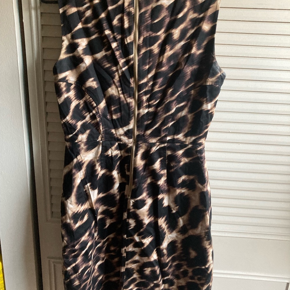 Leopard Calvin Klein dress